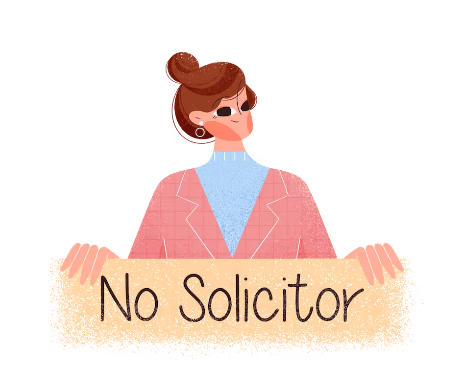 No Solicitors Required