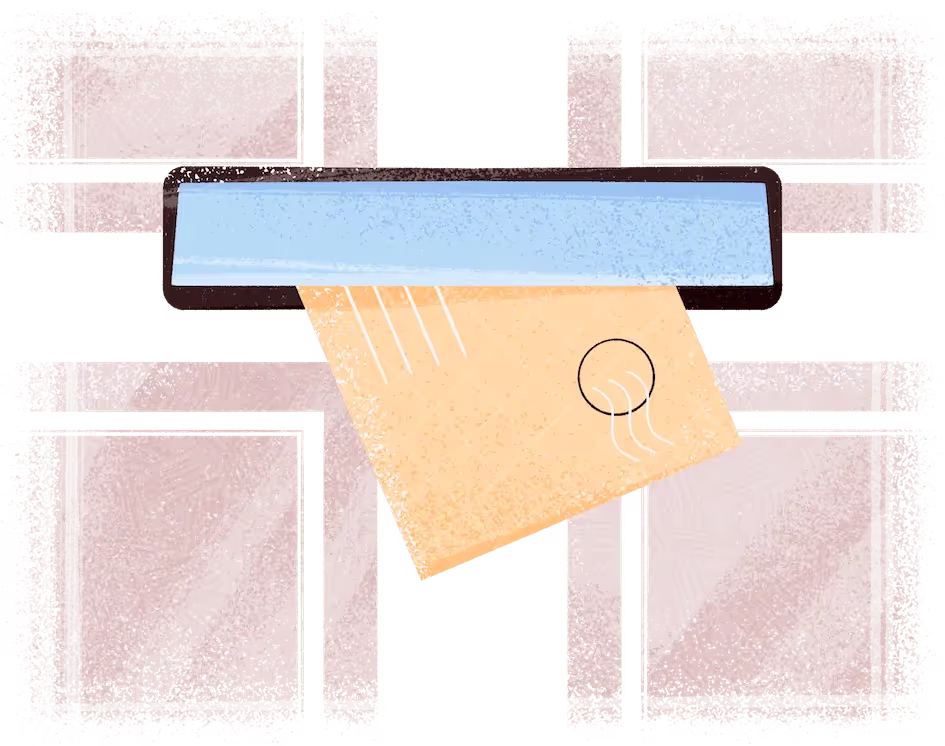 You Receive Everything by Post